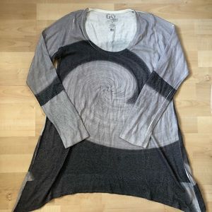 Go Couture tie dye sweater